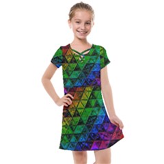 Pride Glass Kids  Cross Web Dress by MRNStudios