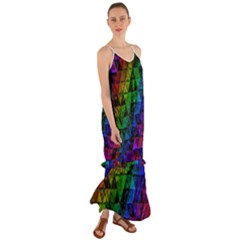 Pride Glass Cami Maxi Ruffle Chiffon Dress by MRNStudios