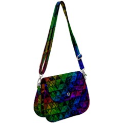 Pride Glass Saddle Handbag by MRNStudios