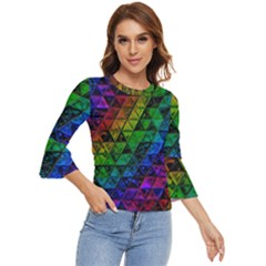 Pride Glass Bell Sleeve Top