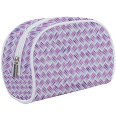 Purple Straw - Country Side  Make Up Case (large) by ConteMonfrey