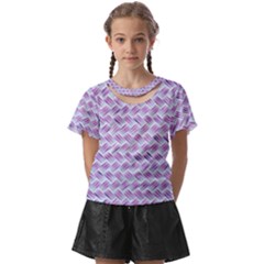 Purple Straw - Country Side  Kids  Front Cut Tee by ConteMonfrey