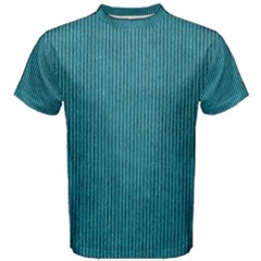 Blue Digital Fabric Men s Cotton Tee by ConteMonfrey