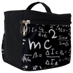 E=mc2 Text Science Albert Einstein Formula Mathematics Physics Make Up Travel Bag (big)