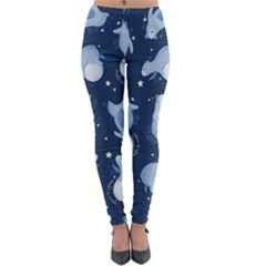 Bear Pattern Patterns Planet Animals Lightweight Velour Leggings by uniart180623