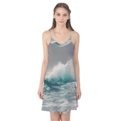 Big Storm Wave Camis Nightgown  by uniart180623