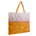 Beer Texture Drinks Texture Zipper Large Tote Bag View2