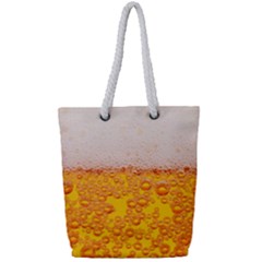 Beer Texture Drinks Texture Full Print Rope Handle Tote (small) by uniart180623