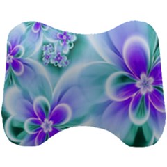 Abstract Flowers Flower Abstract Head Support Cushion by uniart180623