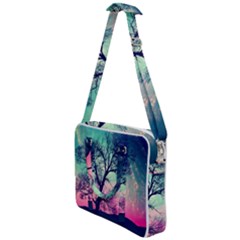 Tree Abstract Field Galaxy Night Nature Cross Body Office Bag by uniart180623