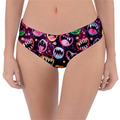 Funny Monster Mouths Reversible Classic Bikini Bottoms by uniart180623