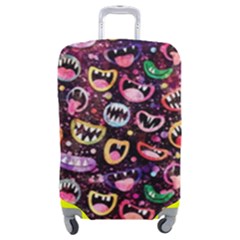 Funny Monster Mouths Luggage Cover (medium)