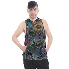 Fictional Character Cartoons Men s Sleeveless Hoodie by uniart180623