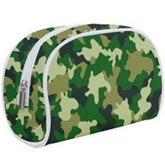 Green Military Background Camouflage Make Up Case (large) by uniart180623