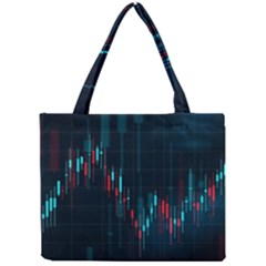 Flag Patterns On Forex Charts Mini Tote Bag by uniart180623