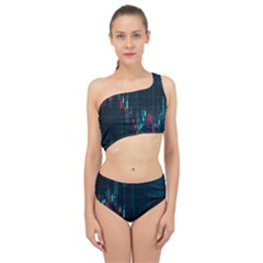 Flag Patterns On Forex Charts Spliced Up Two Piece Swimsuit