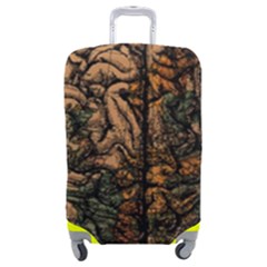 Always On My Mind Tobe Map Places Travel Vintage Luggage Cover (Medium)