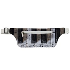 Music Piano Instrument Sheet Active Waist Bag by uniart180623