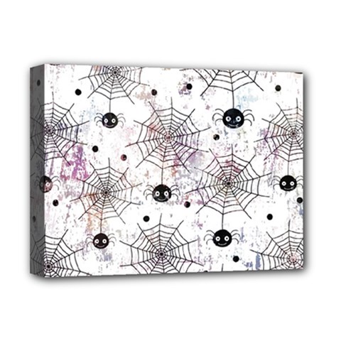 Creepy Spider Deluxe Canvas 16  X 12  (stretched) 