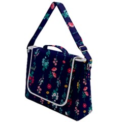 Flowers Pattern Bouquets Colorful Box Up Messenger Bag by uniart180623