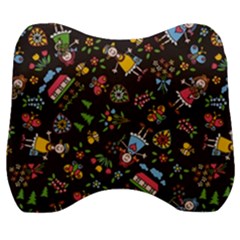 Cartoon Texture Velour Head Support Cushion by uniart180623