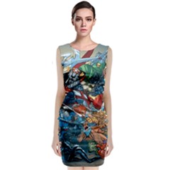 80 s Cartoons Cartoon Masters Of The Universe Classic Sleeveless Midi Dress