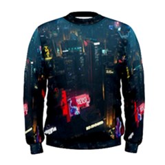 Cityscape Digital Art Men s Sweatshirt