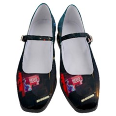 Cityscape Digital Art Women s Mary Jane Shoes