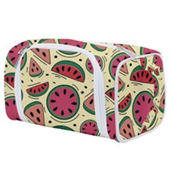 Watermelon Pattern Slices Fruit Toiletries Pouch by uniart180623