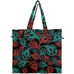 Flower Patterns Ornament Pattern Canvas Travel Bag