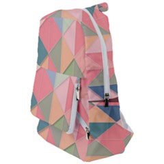 Background Geometric Triangle Travelers  Backpack by uniart180623