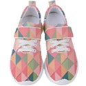 Background Geometric Triangle Women s Velcro Strap Shoes View1