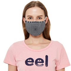 Focus Squares Optical Illusion Cloth Face Mask (adult) by uniart180623