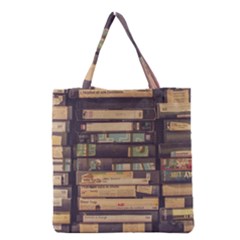 Books Antique Worn Spent Romance Grocery Tote Bag by uniart180623