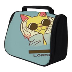 Loading Cat Cute Cuddly Animal Sweet Plush Full Print Travel Pouch (small) by uniart180623