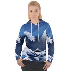 The Great Wave Off Kanagawa Women s Overhead Hoodie by Grandong