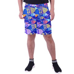 Sea Fish Illustrations Men s Pocket Shorts