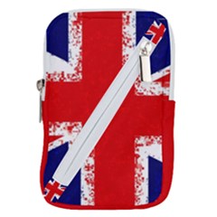 Union Jack London Flag Uk Belt Pouch Bag (small) by Celenk