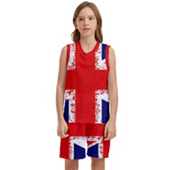 Union Jack London Flag Uk Kids  Basketball Mesh Set by Celenk