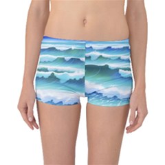 Ocean Sea Waves Beach Boyleg Bikini Bottoms