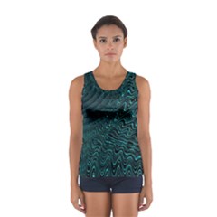 Wave Circle Ring Water Sport Tank Top  by Simbadda