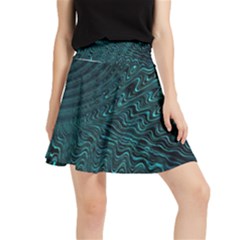 Wave Circle Ring Water Waistband Skirt