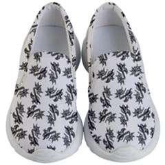 Alien Creatures Dance Pattern Kids Lightweight Slip Ons by dflcprintsclothing