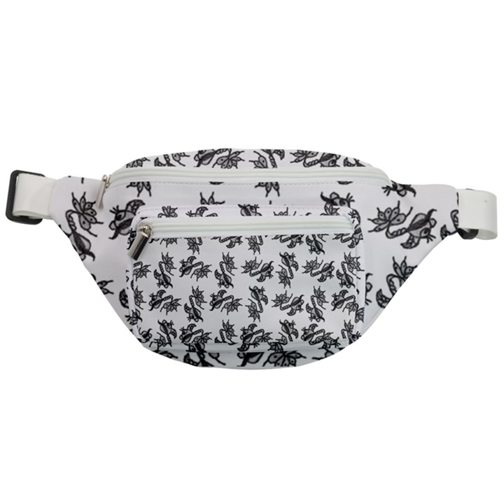 Alien creatures dance pattern Fanny Pack