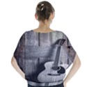 Acoustic Guitar Batwing Chiffon Blouse View2