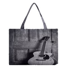 Acoustic Guitar Medium Tote Bag by artworkshop