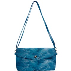Blue Water Speech Therapy Removable Strap Clutch Bag