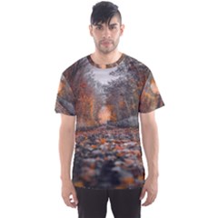 Breathe In Nature Background Men s Sport Mesh Tee