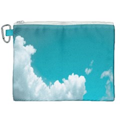 Clouds Hd Wallpaper Canvas Cosmetic Bag (xxl) by artworkshop