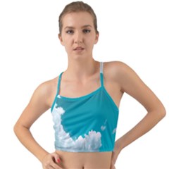 Clouds Hd Wallpaper Mini Tank Bikini Top by artworkshop